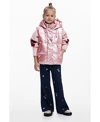 Desigual Girls's Metallic quilted vest
