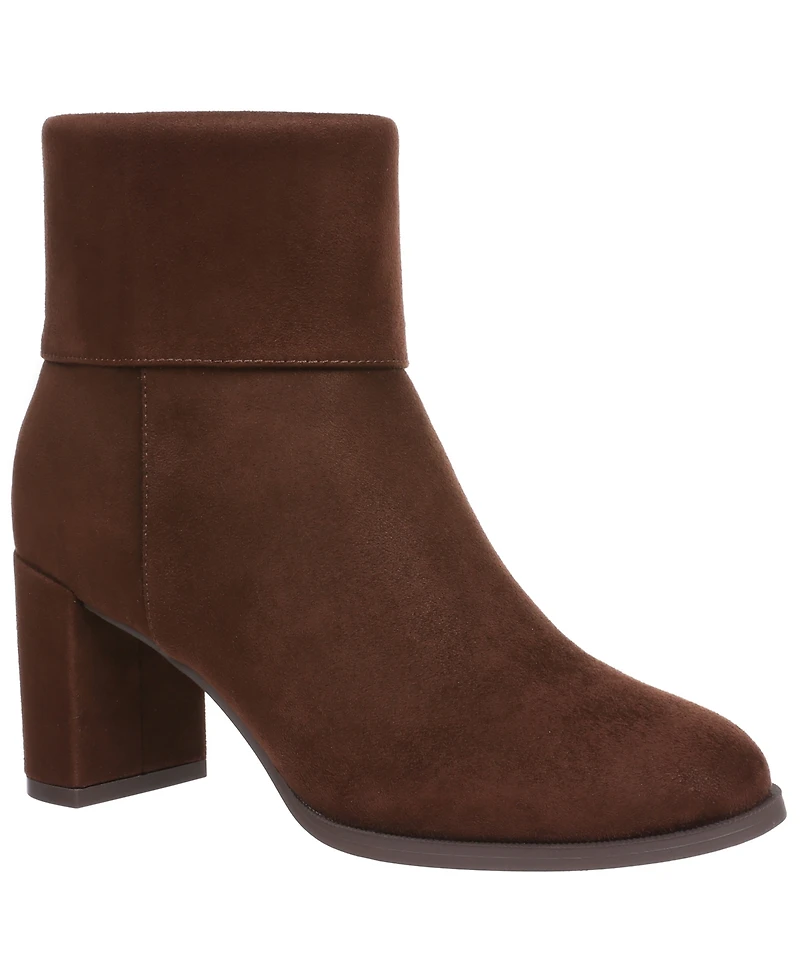 Style & Co Women's Chappell Ankle Side Zipper Booties, Macy's Exclusive