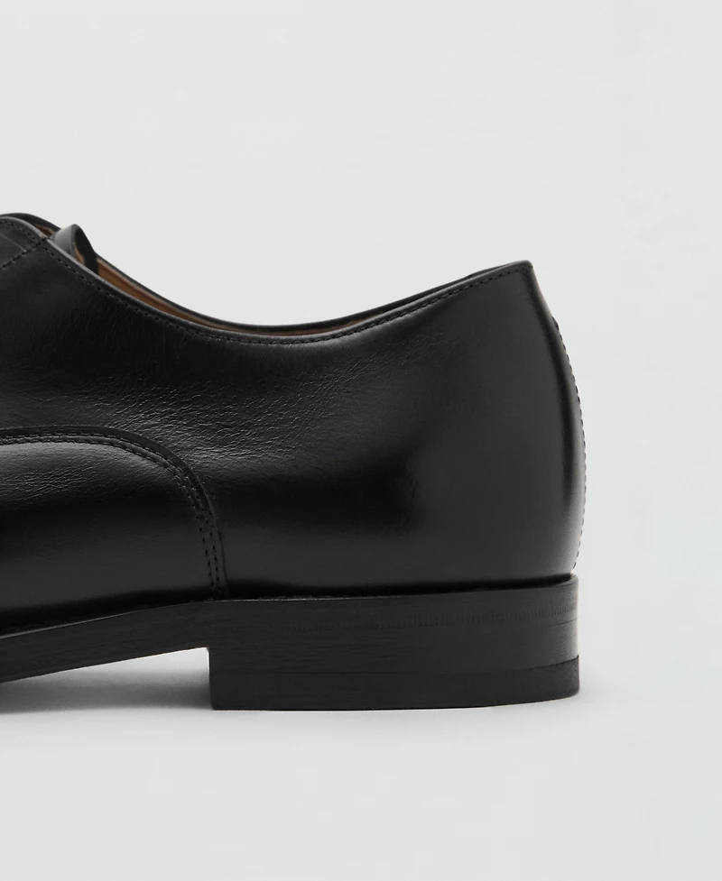Mango Men's Oxford Style Leather Shoes
