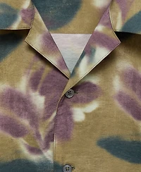 Mango Men's Printed Short-Sleeved Shirt