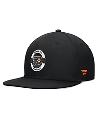 Fanatics Men's Black Philadelphia Flyers Authentic Pro Training Camp Snapback Hat