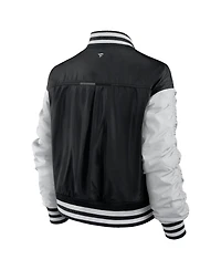 Fanatics Women's Black New York Yankees Elements Wave Full-Snap Jacket