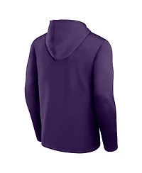 Logo Athletic Men's Purple Baltimore Ravens Head Start Pullover Hoodie