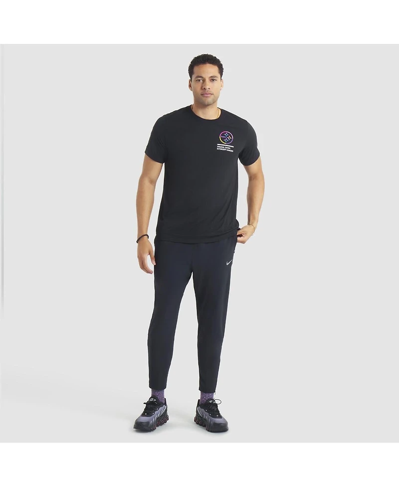 Nike Men's Black Pittsburgh Steelers 2025 Nfl Crucial Catch Tri-Blend Dri-fit T-Shirt