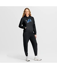 Nike Women's Black Detroit Lions Club Fleece Pullover Hoodie