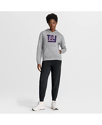 Nike Women's Heather Gray New York Giants Club Fleece Pullover Hoodie