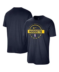 Nike Men's Navy Denver Nuggets Authentic Practice T-Shirt