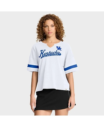 Fanatics Women's White Kentucky Wildcats Hometown Premium Script T-Shirt