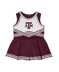 Colosseum Girls Baby Boys and Girls Maroon Texas A&M Aggies Lollipop Park Cheer Dress