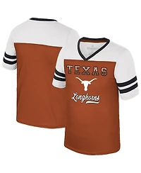 Colosseum Big Girls Texas Orange Longhorns Princess Bubblegum Bling T-Shirt