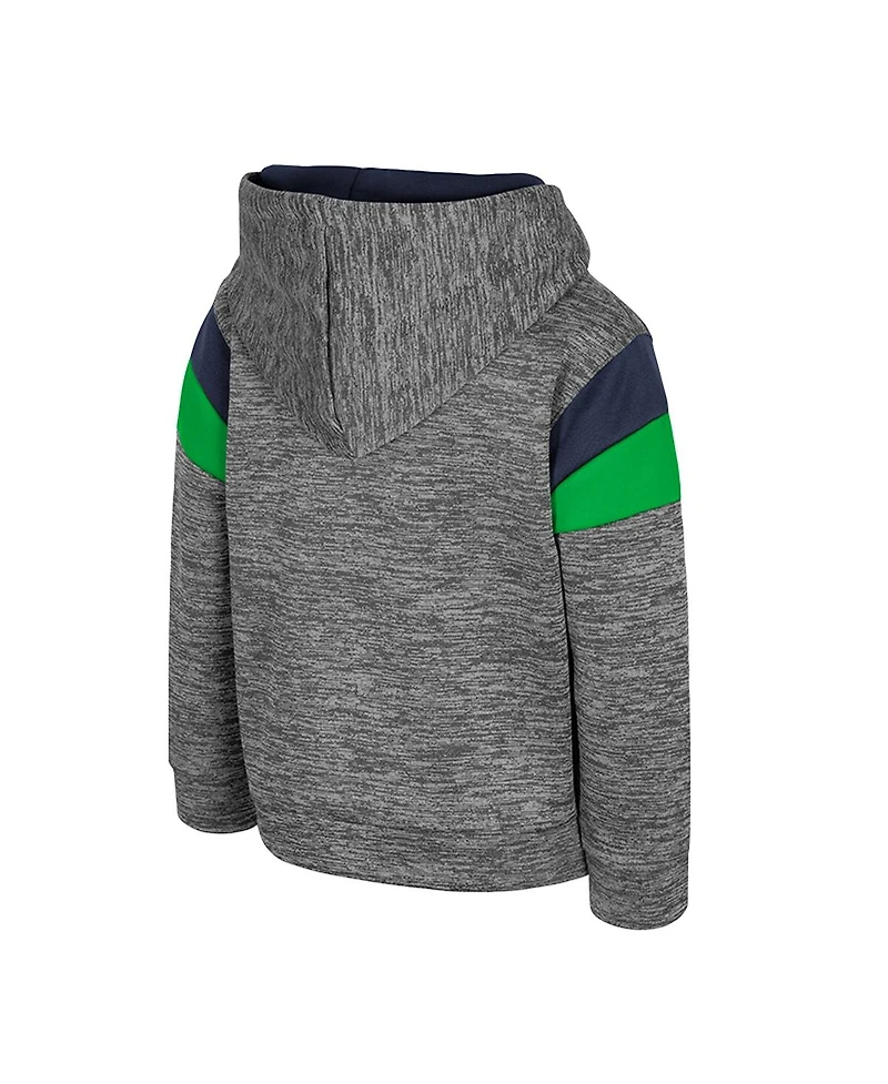 Colosseum Toddler Gray Notre Dame Fighting Irish Wizard City Hoodie