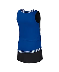 Colosseum Big Girls 2-Piece Royal Duke Blue Devils Lollipop Park Cheer Set