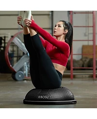 Bosu NexGen Home Fitness Exercise Gym Strength Flexibility Balance Trainer,Black