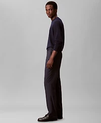 Calvin Klein Men's Slim-Fit Check Trouser Pants