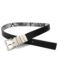 Michael Kors Women's Reversible Snake Pattern Belt