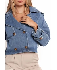 Petal and Pup Westwood Waist Tie Denim Jacket