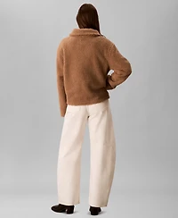 Calvin Klein Jeans Women's Point Collar Jacket