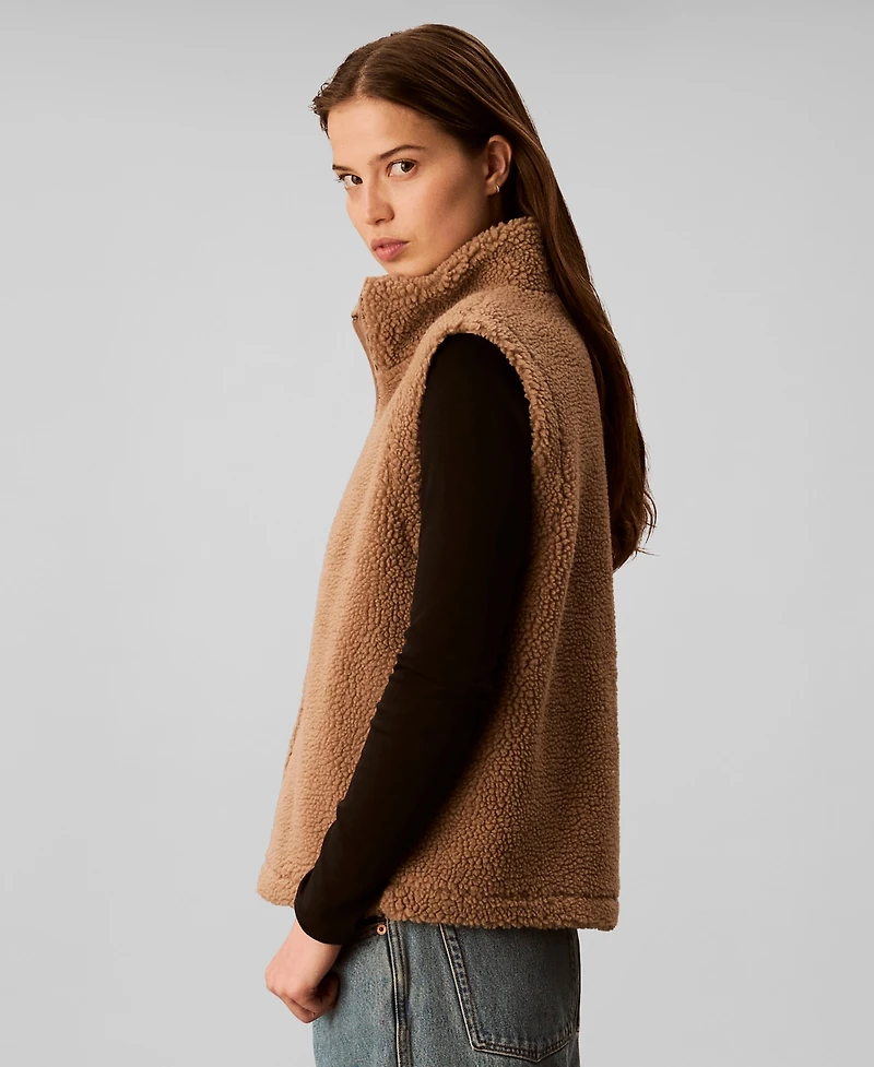 Calvin Klein Jeans Women's Mock Neck Vest