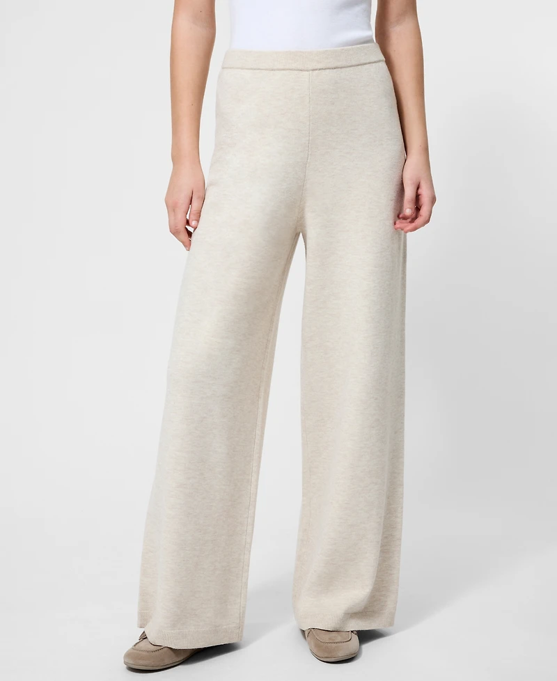 French Connection Women's Marley Knit Wide Leg Pants