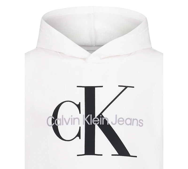 Calvin Klein Boys 8-20 Old School Logo Pullover Hoodie