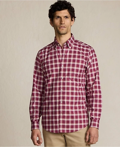 Lands' End Men's Traditional Fit No Iron Twill Shirt