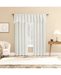 Sun Zero Belmont Floral Jacquard 100% Blackout Rod Pocket Curtain Panel