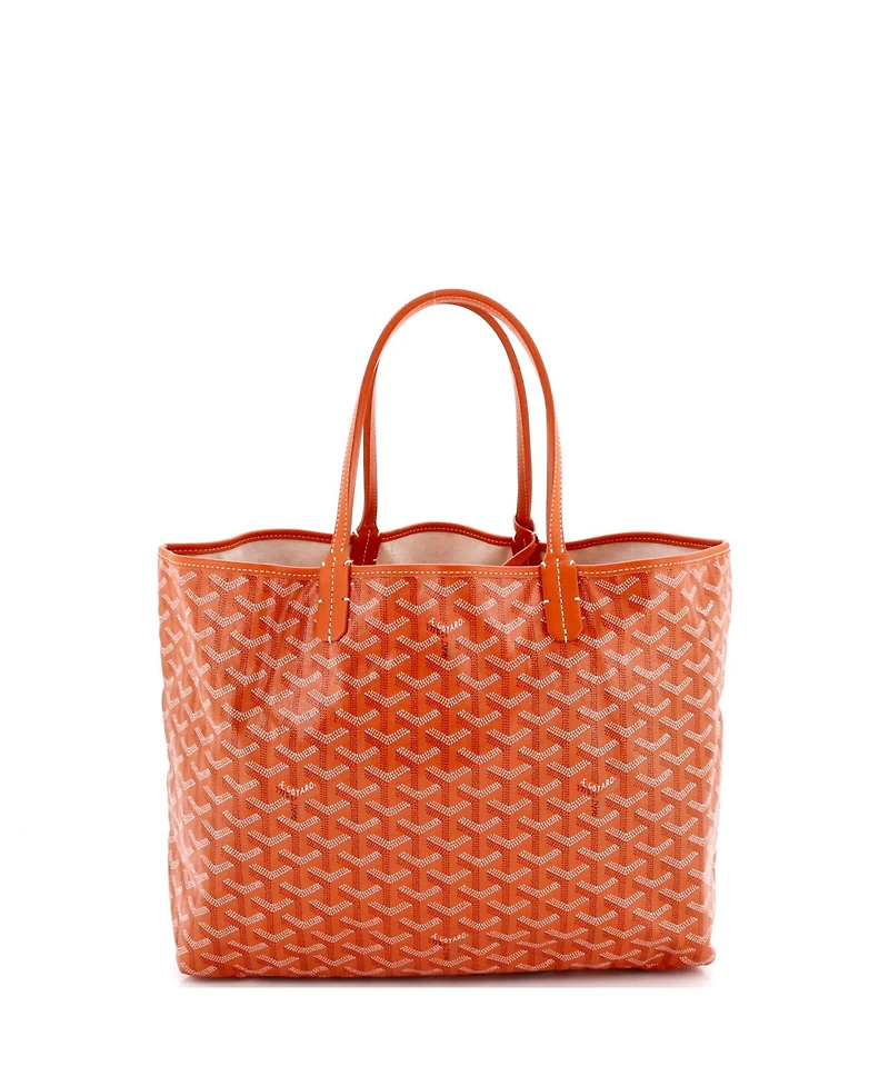 Pre-Owned Goyard Pm Saint Louis Tote Coated Canvas