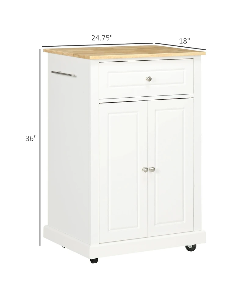 Spacious Wooden Kitchen Storage Cabinet with Adjustable Shelves for Pantry Storage
