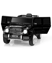 12V Licensed Mercedes-Benz G63 Kids Ride-On Car with Remote – Black