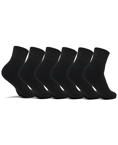 Sof Sole Men's 6-Pack Quarter Socks from Finish Line
