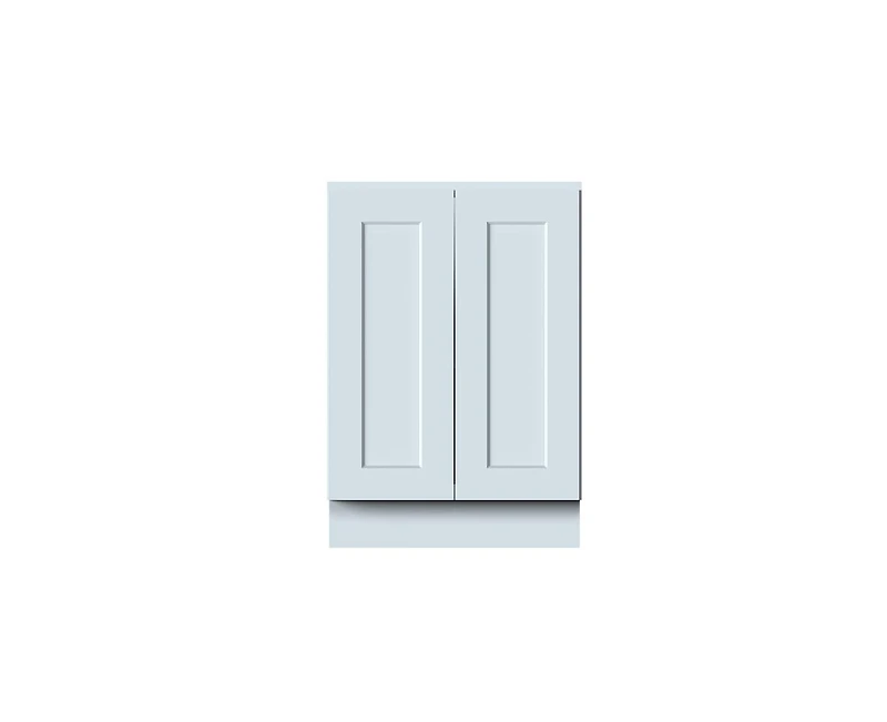 Casainc W24"x D24"x H34.5" Kitchen Base Cabinet with 2 Doors