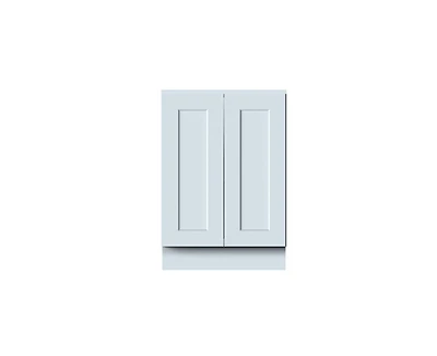 Casainc W24"x D24"x H34.5" Kitchen Base Cabinet with 2 Doors
