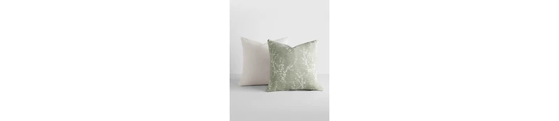 ienjoy Home Cotton Slub 2-Pack Decor Pillows, 20" x