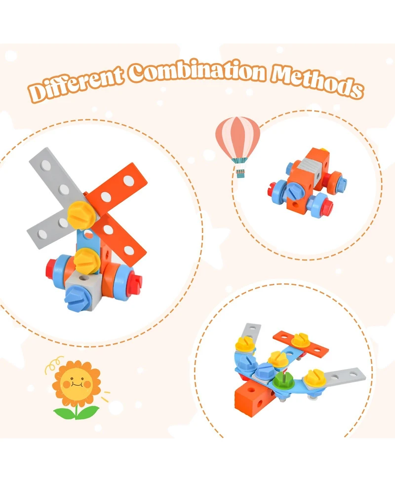 Pretend Play Workbench with Tools & Realistic Accessories
