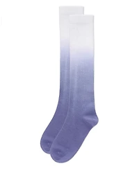 Memoi Girls' Dip Dye Knee High Socks