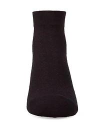 Memoi Girls Rayon Blend Diamond Knit Patterned Ankle Sock