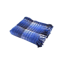 Hugger Plaid Yoga Blanket