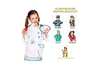 Dress Up America Kids Doctor Role Play Set