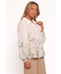 Petal and Pup Women's Avis Top - Pink Floral M