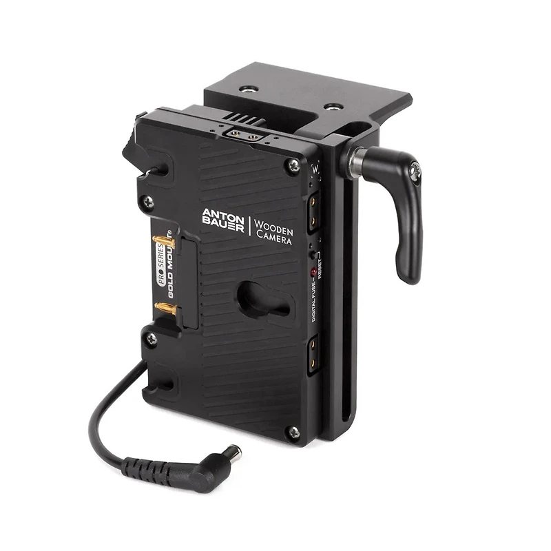 Wooden Camera Battery Slide Pro Gold Mount for Sony FX9