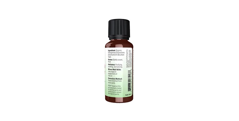 Now Foods Essential Oils ,Geranium 1 Oz
