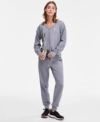 Id Ideology Women's Brushed Rib Jogger Pants, Macy's Exclusive