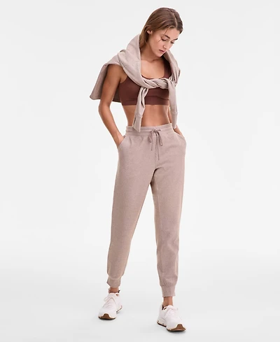 Id Ideology Women's Brushed Rib Jogger Pants, Macy's Exclusive
