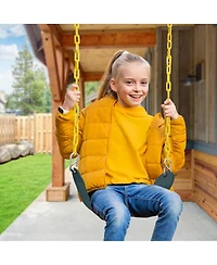 Sorbus Pack 68" Chain Heavy Duty Swing Seat with Snap Hooks