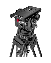 Sachtler Video 18 S2 Fluid Head with Eng 2 Carbon Fiber Tripod and Mid-Level Spreader