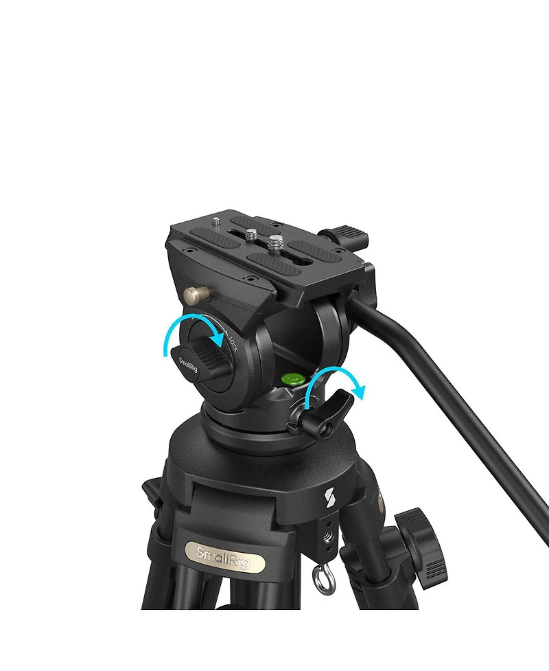 SmallRig Ad-50Lite 3-Section Lightweight Aluminum Video Tripod with Head