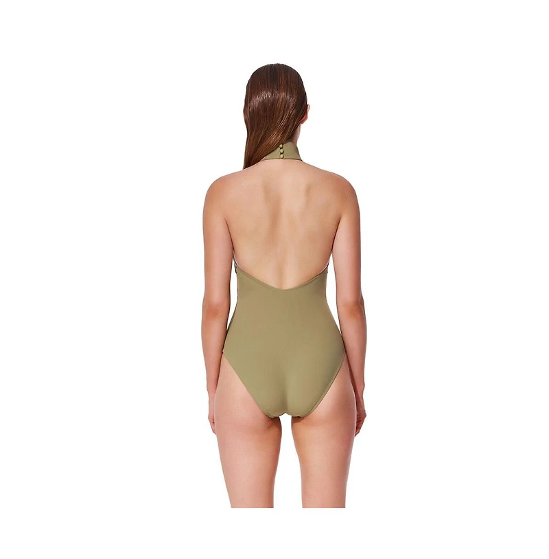 Gottex Women's Hokkaido Mock Neck One Piece