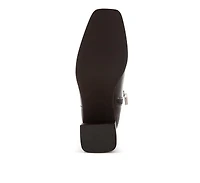 Muskox Square Toe Faux Leather Boots Women