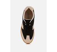 Zoomer Contrasting Patchwork Chunky Sneakers Women
