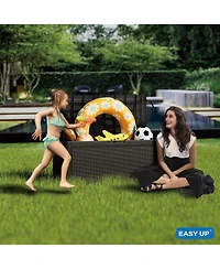 Chic Crate - 100 Gallon Water Resistant Resin Lockable Deck Box